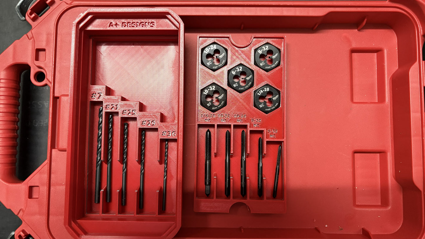 Imperial Drill, Tap and Die storage for the Compact Packout
