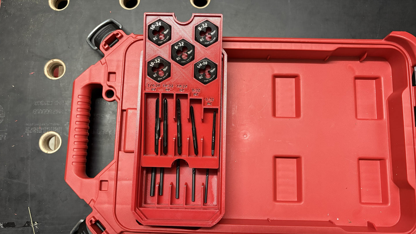 Imperial Drill, Tap and Die storage for the Compact Packout