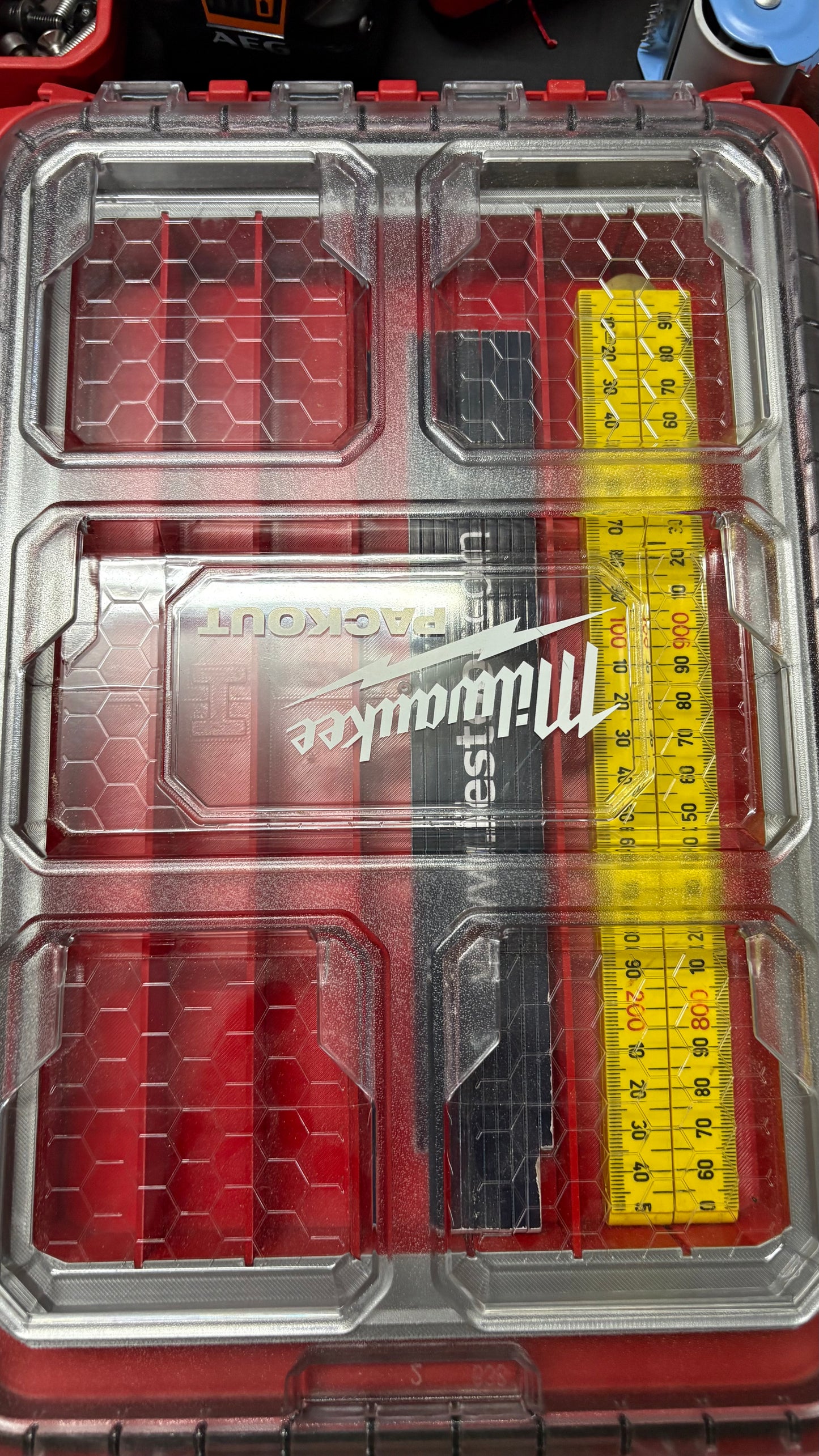 3D printed Long bin storage for the compact Packout