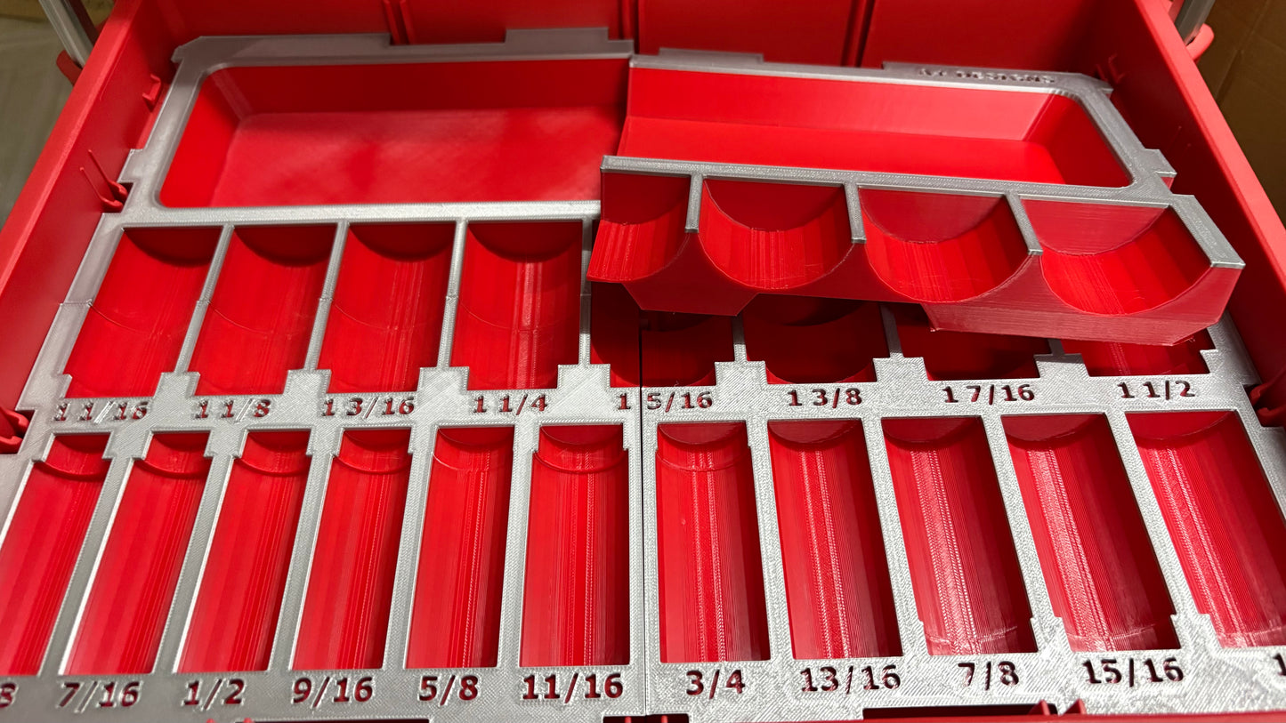 3D Printed drawer insert for the Deep Imperial socket set 49-66-7012