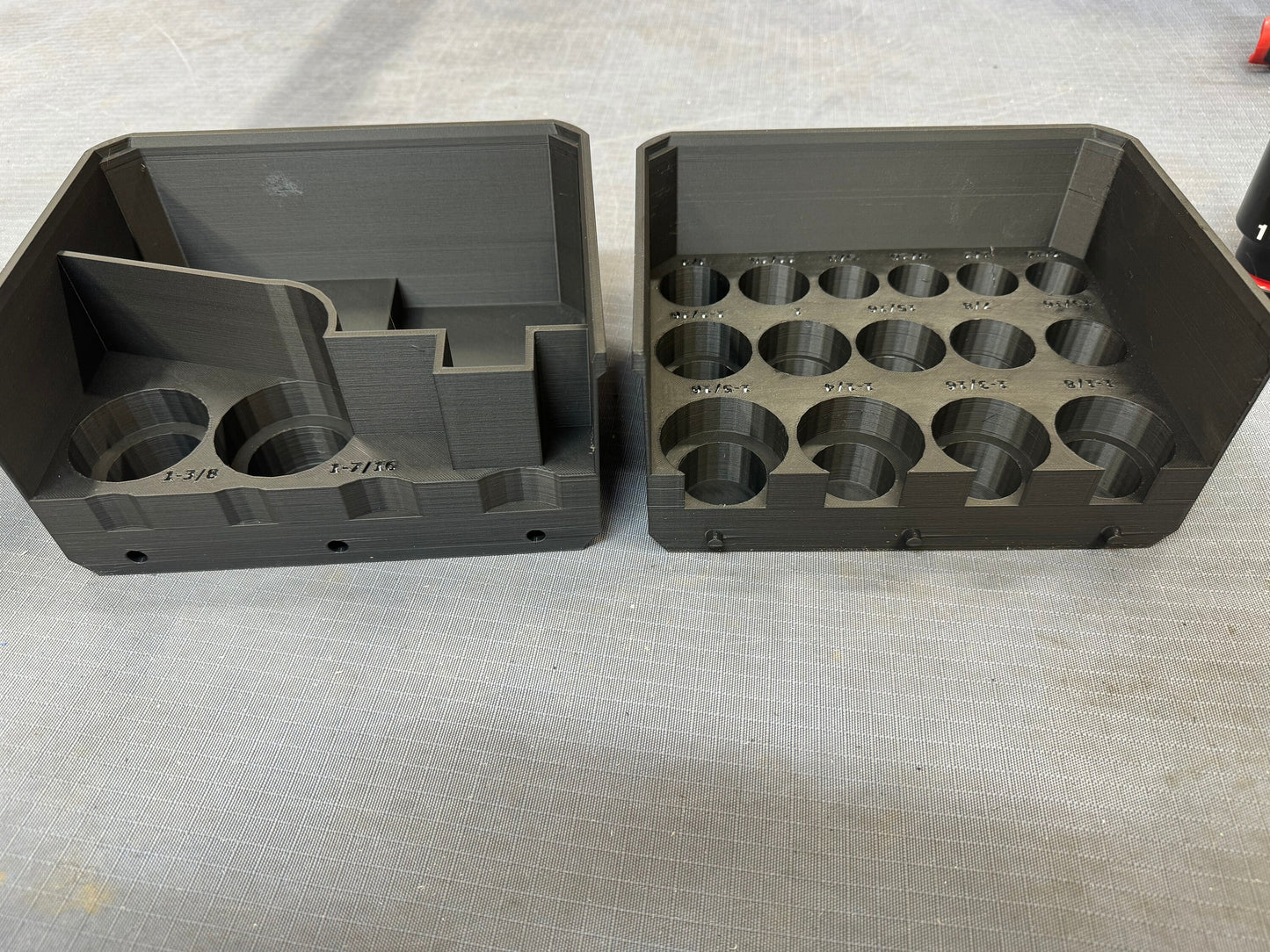 STL*** Milwaukee Packout Full size bin for impact socket set 49-66-7093 & M12 Impact Wrench DOWNLOAD ONLY***