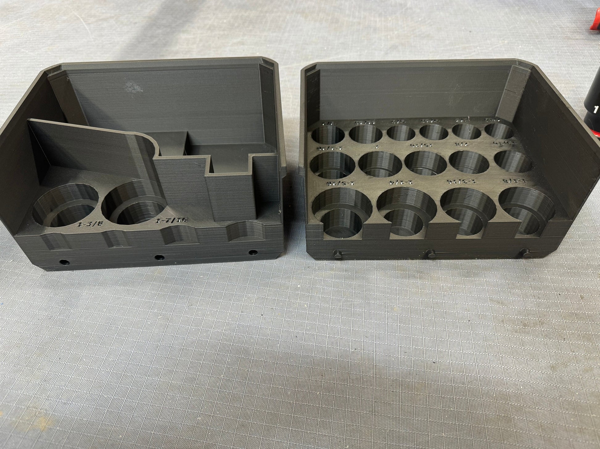 STL*** Milwaukee Packout Full size bin for impact socket set 49-66-7093 & M12 Impact Wrench DOWNLOAD ONLY***