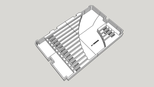STL*** Metric Spanner divider for the 4 Drawer Milwaukee Packout***DIGITAL download ONLY