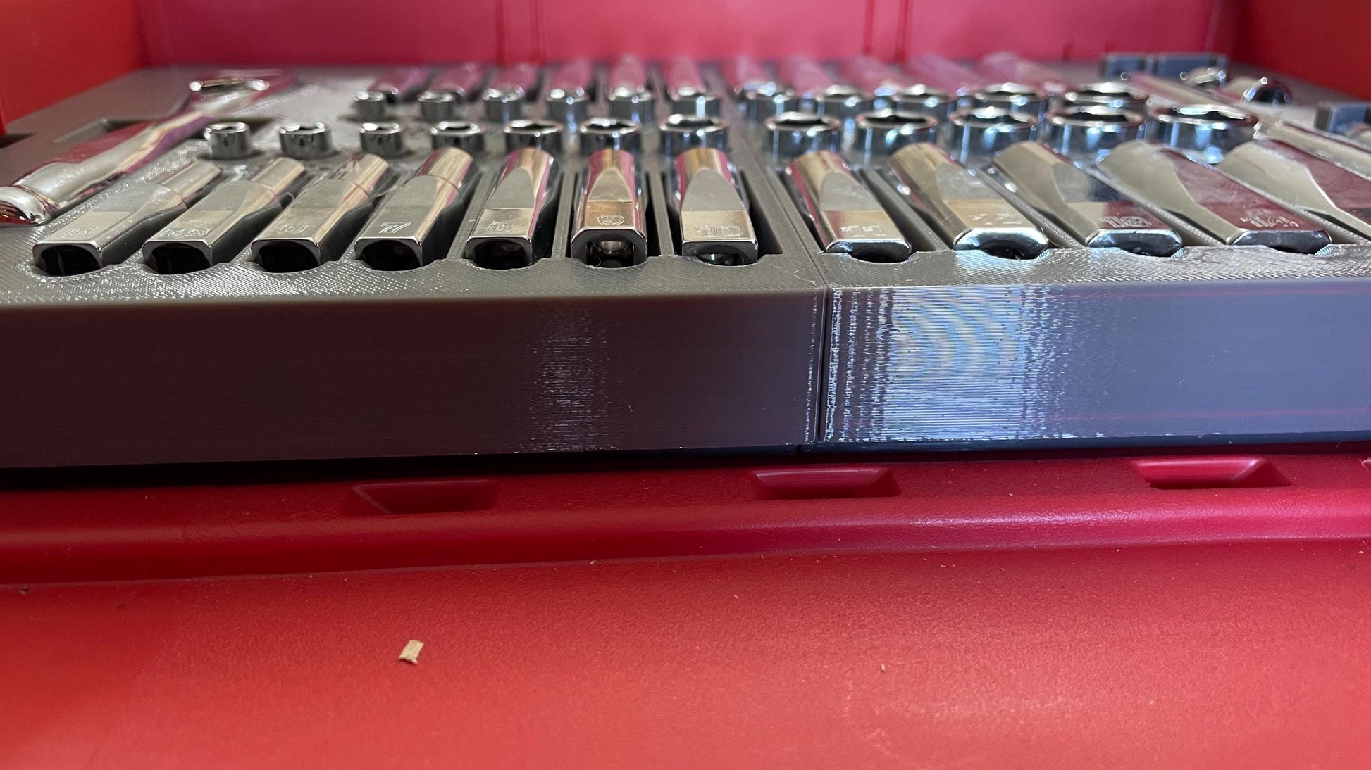 3D printed Milwaukee Drawer 1/4 socket set 48-22-9004 holder