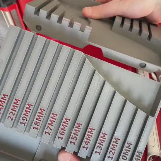 STL*** Metric Spanner divider for the 4 Drawer Milwaukee Packout***DIGITAL download ONLY