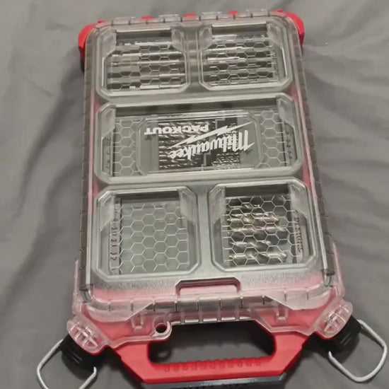 DIGITAL DOWNLOAD STL**** Metric flip up drill bit holders for Milwaukee slim packouts