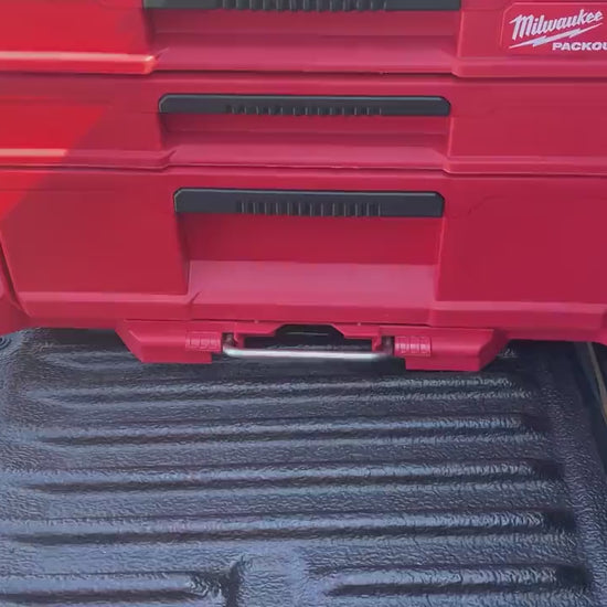 Milwaukee 2 Drawer Over-landing / Camping cutlery and storage solution 48-22-8442