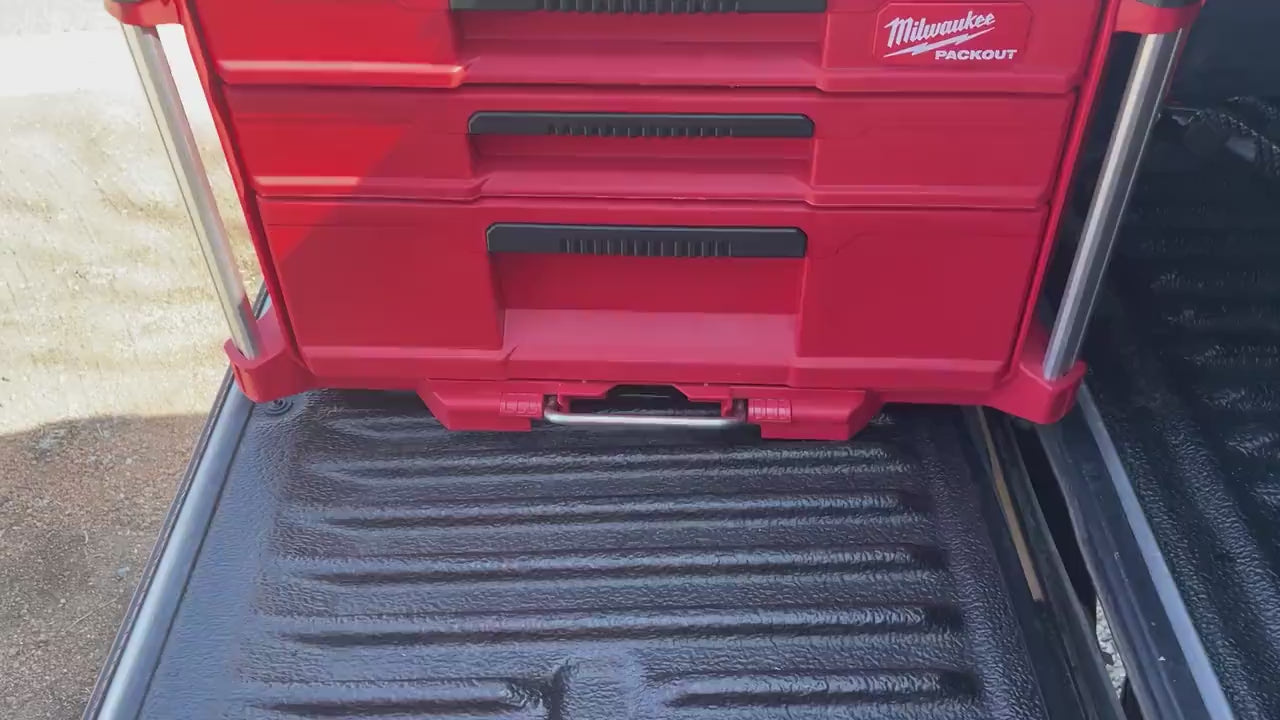 Milwaukee 2 Drawer Over-landing / Camping cutlery and storage solution 48-22-8442