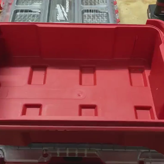 STL***Milwaukee Packout Deep organiser Imperial / Fraction Drill Bit holder for 48228435 or 48228430**DIGITAL DOWNLOAD